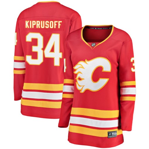 Miikka Kiprusoff Women's Fanatics Branded Calgary Flames Breakaway Red ...